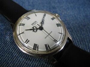 1960年代 SMITHS スミス ブリティッシュウォッチ 英国アンティーク手巻腕時計 稼働良品 注油済み