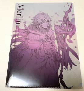 同梱可 マーリン A4 クリアファイル ローソン 限定 コラボ 1枚 Fate/GrandOrder FGO 絶対魔獣戦線バビロニア バビロニア Marlin