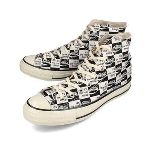  Converse all Star US Coca * Cola CK HI black white 26.5cm regular goods collaboration model limitation 