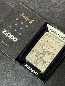 zippo 偽物語 火憐 月火 アニメ 両面デザイン 希少モデル 2012年製 シルバーインナー 2012年製 ケース 保証書付き 