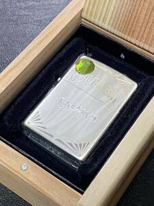 zippo ゴールデンバット 限定品 両面刻印 2011年製 GOLDEN BAT JT NIPPON シリアルナンバー GO- NO.03244 専用木箱 保証書 当選通知書