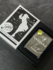 zippo セブンスター 漆黒モデル 1935レプリカ 限定品 外ヒンジ 希少モデル 2007年製 Seven Stars 1935REPLICA ケース 保証書 当選通知書