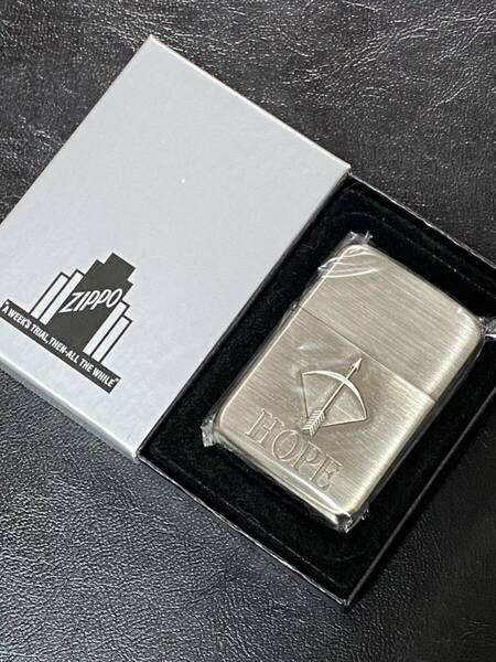 zippo HOPE 1941 レプリカ 限定品 特殊加工 希少モデル 底面刻印 A zippo HP ホープ ブラッシュ フィニッシュ ケース 保証書 当選通知書付