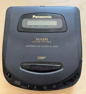パナソニック　Panasonic　ポータブルCDプレイヤー　SL-S550