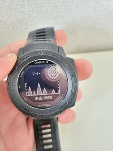 GARMIN ガーミン アウトドアGPSウォッチ Instinct Dual Power Tactical Edition ソーラー充電 ブラック