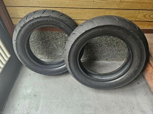 【中古セット】ブリヂストン BT601SS 100/90-12YCX 120/80-12YCY BRIDGESTONE　NSF100 NSR50 NSRmini GROM XR100モタード