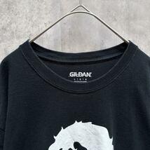 USA GILDAN ギルダン Tシャツ 半袖 メンズ 古着 Lサイズ アメリカ ブラック 黒_画像4