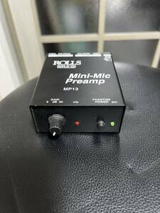 ROLLS Mini-Mic Preamp