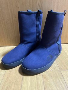 THE NORTH FACE◆ブーツ/WINTER CAMP BOOTIE/24cm/NVY/NF51447