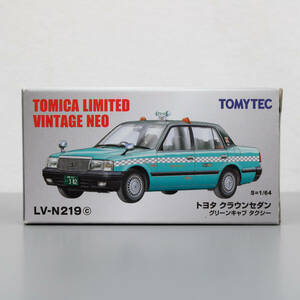 トミカ リミテッドヴィンテージ ネオ トヨタ クラウン セダン グリーンキャブ タクシー LV-N219c 希少品 TOYOTA CROWN TAXI TOMY TEC