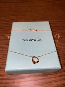 TIFFANY Open Heart розовое золото 