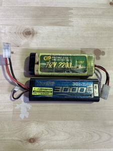 【ジャンク品】LiPO リポバッテリー 3000 ヨコモ 動作未確認　E