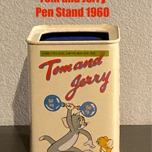 【VINTAGE】Tom and Jerry トムとジェリー　ペンスタンド 1960年代　昭和レトロ