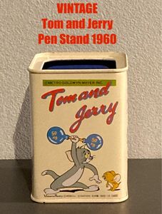 【VINTAGE】Tom and Jerry トムとジェリー　ペンスタンド 1960年代　昭和レトロ