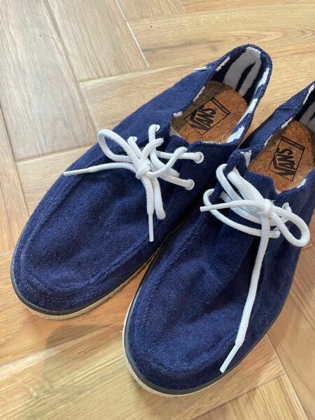 VANS パイル地 デッキシューズ 未使用品