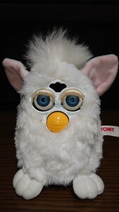 ジャンク 当時物 Furby ファービー 白 ホワイト 起動不可 TOMY トミー