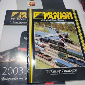 イギリス グレアムファリッシュ GRAHAM FARISH カタログ リーフレット 英語 1997年 2003年 Nゲージ