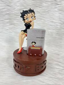 希少【 限定品 !!】BETTY BOOP ZIPPO ジッポ ライター ベティちゃん オルゴール ベティブープ フィギュア 置物 