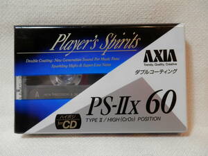 ★未使用品★カセットテープ AXIA ハイポジ PS-Ⅱx 60分★1個★ 