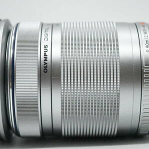 【美品】オリンパス OLYMPUS M.ZUIKO DIGITAL ED 40-150mm F4.0-5.6 R シルバー マイクロフォーサーズ用 望遠ズームレンズの画像6