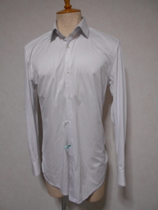 HUGO　BOSS　PERFORMANCE　SLIM FITヒューゴボス　スリムフィット　Yシャツ　白　ワイシャツ　US15.5A　BR39A　長袖　