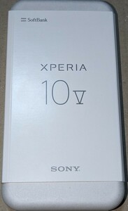 【未使用】Xperia 10 V ブラック 128 GB Softbank