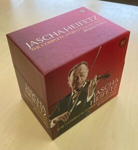 BA233 ハイフェッツ HEIFETZ / コンプリート ステレオ コレクション 輸入盤CD 24枚組 + 80P BOOK ボックス・セット ゆうパック60 発送