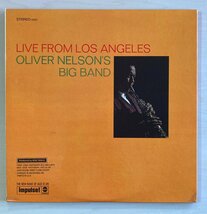 LPA23435 オリバー・ネルソン・ビッグ・バンド OLIVER NELSON / LIVE FROM LOS ANGELS 輸入盤LP 盤良好 USA_画像2