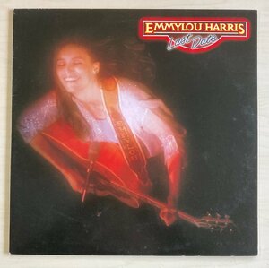 LPA23467 エミルー・ハリス EMMYLOU HARRIS / ラスト・デート （ライヴ） 国内盤LP 盤良好