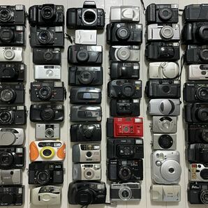 ジャンク扱い フィルムカメラ まとめ 大量 FUJICA Canon Konica OLYMPUS フジカ キャノン コニカ オリンパス等 60台 同梱不可の画像1