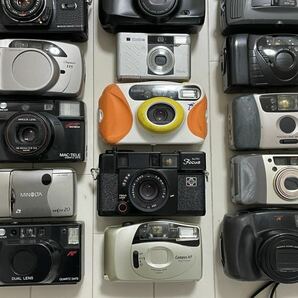 ジャンク扱い フィルムカメラ まとめ 大量 FUJICA Canon Konica OLYMPUS フジカ キャノン コニカ オリンパス等 60台 同梱不可の画像4