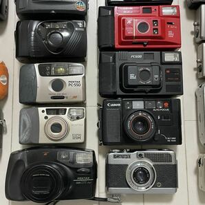 ジャンク扱い フィルムカメラ まとめ 大量 FUJICA Canon Konica OLYMPUS フジカ キャノン コニカ オリンパス等 60台 同梱不可の画像7