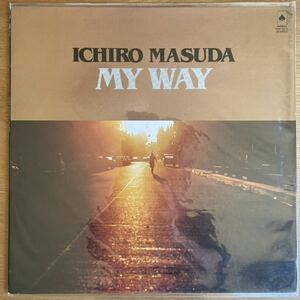 増田一郎　Ichiro Masuda / MY WAY Vinyl LP 和ジャズ