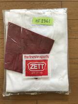 当時物　未使用　デッドストック　ゼット　ZETT　野球アンダーシャツ　七分袖　U首　サイズ：L　　HF2361_画像9