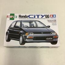 42 【未組立品】TAMIYA タミヤ 1/24 スポーツカーシリーズ NO.69 Honda シティGG はめこみ式 プラモデル （60）_画像1