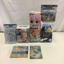 43 【訳あり品】BANDAI SPY×FAMILY スパイファミリー アーニャ Qposket フィギュア 他 チェンソーマン 等 セット販売 （160）_画像4