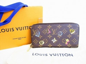 【未使用】 ルイヴィトン LOUIS VUITTON モノグラム ラブ ロック ジッピーウォレット ラウンドファスナー 長財布 メンズ レディース