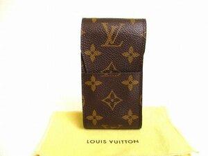 【未使用保管品】 ルイヴィトン LOUIS VUITTON モノグラム タバコケース シガレットケース エテュイ シガレット メンズ レディース