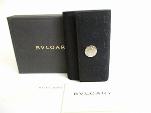 【未使用保管品】 ブルガリ BVLGARI ロゴマニア 6連 キーケース キーリング メンズ レディース