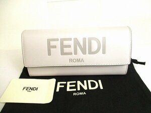 【未使用保管品】 フェンディ FENDI ROMA ローマ レザー コンチネンタル財布 長財布 メンズ レディース