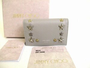 【新古品】 ジミーチュウ Jimmy Choo スタッズ ソフト カーフレザー カードケース 名刺入れ メンズ レディース