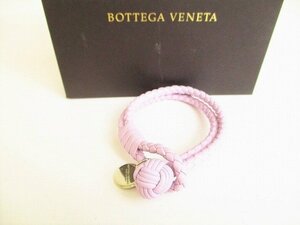 【展示保管品】 ボッテガヴェネタ BOTTEGA VENETA イントレチャート ナッパ ブレスレット メンズ レディース