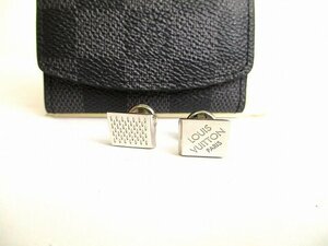 [ unused storage goods ] Louis Vuitton LOUIS VUITTONb ton du Manchette Damier cuffs men's 
