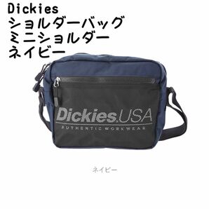 Dickies ショルダーバッグ ネイビー 男女兼用 SPロゴミニショルダーバッグ