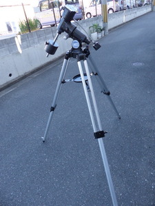 Kenko NES 赤道義 極軸望遠鏡 2段アルミ三脚付 良品