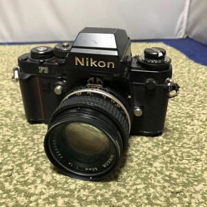 ☆Nikon ニコン☆一眼レフカメラ☆F3☆ブラックボディ☆レンズ☆NIKKOR 50mm 1:1.4☆