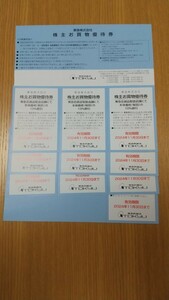 10枚 東急百貨店 お買物優待券 (10%引)10枚 2024年11月30日まで 渋谷ヒカリエ さっぽろ ながの 吉祥寺 たまプラーザ 東急 株主優待 