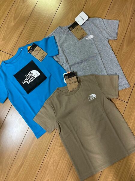 新品　ノースフェイス 130cm 半袖Tシャツ キッズ　ジュニア トップス　 THE NORTH FACE ビッグロゴ