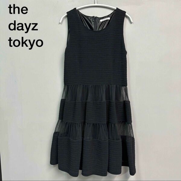 the dayz tokyo ワンピース　ブラック　ノースリーブ　パーティドレス