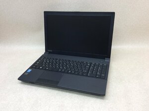 ジャンク品 パソコン TOSHIBA dynabook Satellite B554/M i3-4100M / メモリ8GB / HDD無し / BIOS確認 / 電源アダプタ無し 0426-1603